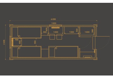 Жилой дом для ИТР на 3 человека