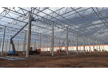 Строительство складского здания со встроенными помещениями АБК для промышленно —  логистического парка