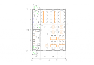 Модульная столовая на 50 мест