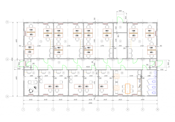 Административно-бытовой комплекс на 30 человек