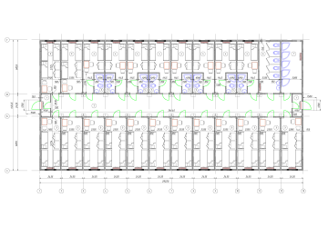 Модульное общежитие на 100 человек