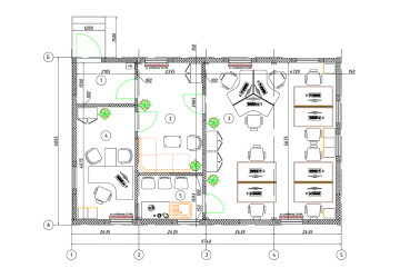 Модульный офис на 10 человек